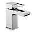 BATHWEST Bathroom Brass Chrome Basin Sink Mixer Taps Waterfall Single Modern Lever Faucet