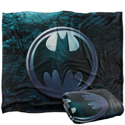 Batman Big Logo Blanket Multicoloured (One Size)