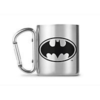 Batman Carabiner Mug Silver/Black (One Size)