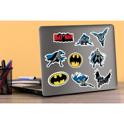 Batman Deluxe Poses Stickers (Pack of 50) Multicoloured (One Size)