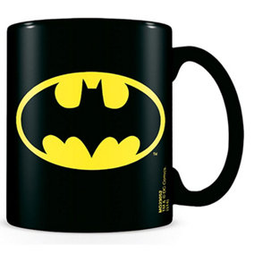 Batman Logo Mug Black (One Size)