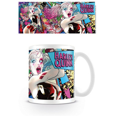 Batman Neon Harley Quinn Mug Multicoloured (One Size)