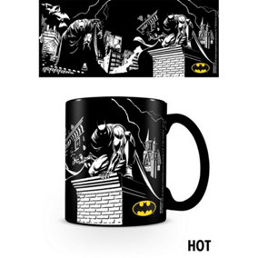 Batman Shadows Heat Changing Mug Black/White (One Size)