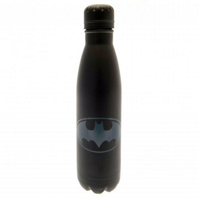 Batman Who Cares Im Batman Metal Thermal Flask Black (One Size)