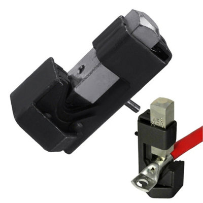 thumbnail image 2 of SCHURZ Large Gauge Hammer Crimper Tool (1/0 To 8 AWG) + Quality Cable Cutter Combo 2 of 5