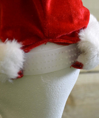 Singing christmas shop hat