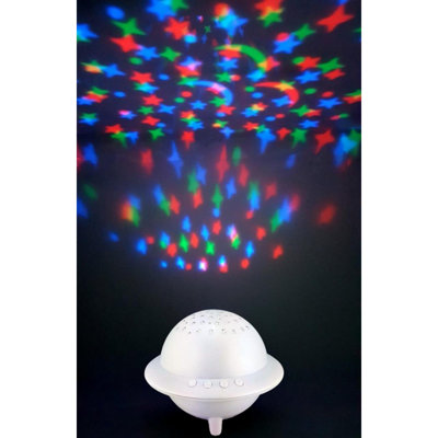 Battery Powered UFO Design Star Projector - Portable Kids Bedroom ...