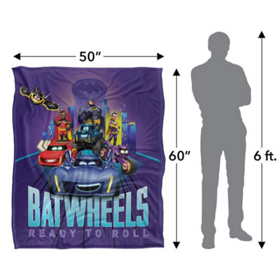 Batwheels Ready To Roll Blanket Multicoloured (One Size)