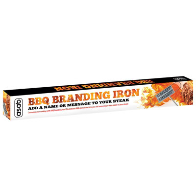 BBQ Branding Iron With 55 Personalisation Letters - 3