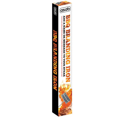 BBQ Branding Iron With 55 Personalisation Letters - 6