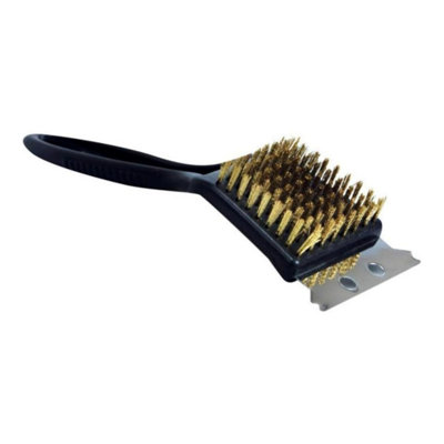 BBQ Cleaner Brush - 20cm Long Ergonomic Handle Grip BBQ Brush for Grill