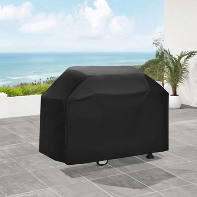 Housse Barbecue Rond Exterieur Imperméable, Tissu Oxford 420D, Coupe-Vent, Anti-UV Bache de Protection Barbecue BBQ Grill avec Poignées (71x68cm) | Leroy Merlin