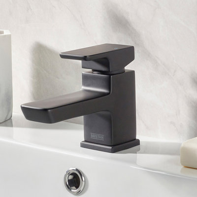 Shop basin mixer taps.