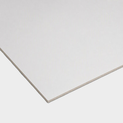 Shop sawn hardboard.