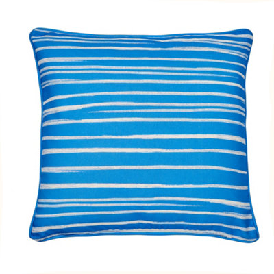 Beach Huts Outdoor/Indoor Water & UV Resistant Filled Cushion