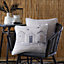 Beach Huts Outdoor/Indoor Water & UV Resistant Filled Cushion