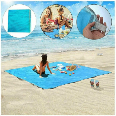 Beach Mat Sand Free Lightweight Folding Quick Dry Ground Sheet