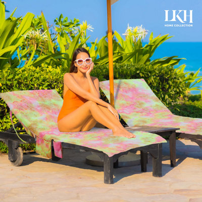 Beach Accessories Beach Chair Cover With Pockets, Portable Beach