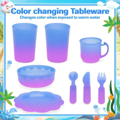 Beach Table & Simulation Kitchen Sink 2in1 Toy Set with Water Supply