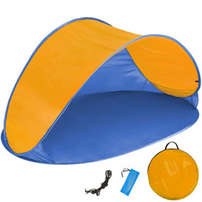 Beach tent Jasmin - blue/orange