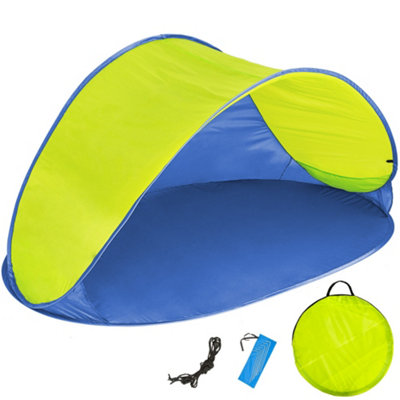 Beach tent Jasmin - blue/yellow