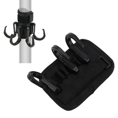 Beach Umbrella Hook Holder with 6 Removable Hooks for Towels,Hats,Clothes,and Accessories