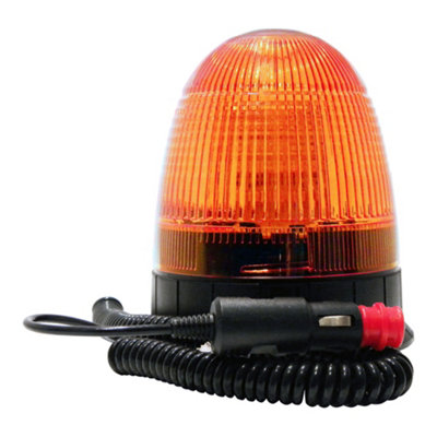 Beacon LED Rotating Magnetic Base Amber EBC302 Qty 1