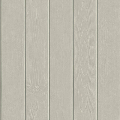 Beaded Wood Panel Wallpaper Grey Belgravia 5913