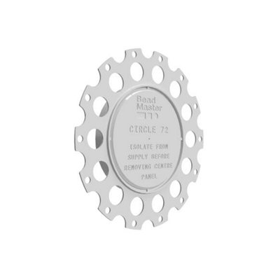 BeadMaster CIRCLE72 72mm Round Box Cover (Pack of 10)