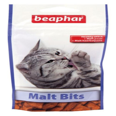 Beaphar Cat Malt-bits 35g (Pack of 18)