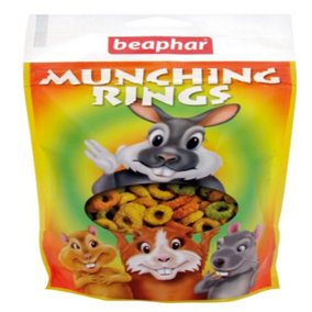Beaphar Small Animal Munching Rings 75g (Pack of 12)