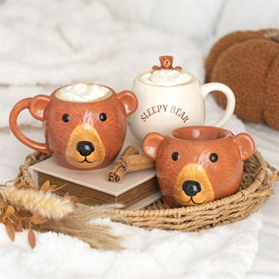 Bear Shaped Ceramic Oil Burner 13 x 13 x 9cm