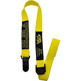 BearTOOLS Clip Attachment Yellow Safety Lanyard 1 Pack