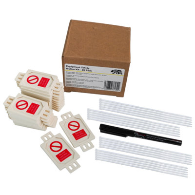 BearTOOLS Equipment Safety Inspection Kit 20 Pack