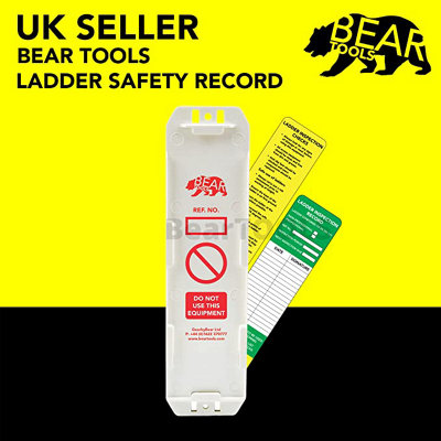 BearTOOLS Ladder Inspection Holder + 2 Inserts + Marker
