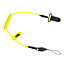 BearTOOLS Lightweight Coil Yellow Safety Lanyard 1 Pack