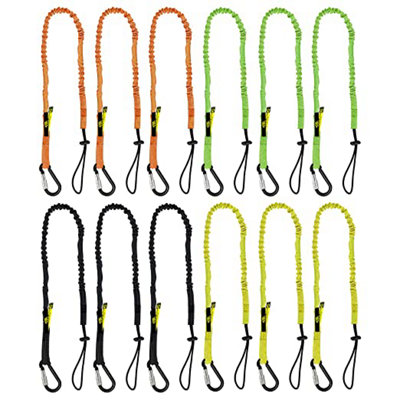 BearTOOLS Screw Lock Multi Coloured Safety Lanyard 12pc