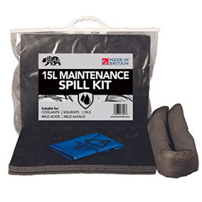 BearTOOLS Spill Control Grey Maintenance Kit 15L Capacity