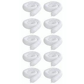 BearTOOLS Spill Control White Oil Absorbent Sock 10 Pack