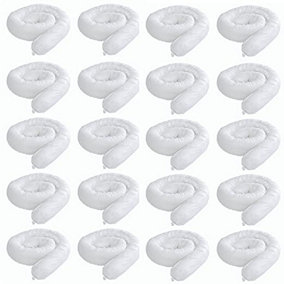 BearTOOLS Spill Control White Oil Absorbent Sock 20 Pack