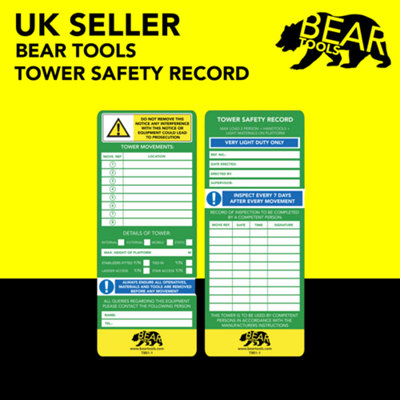 BearTOOLS Tower Inspection Kit 10 Pack