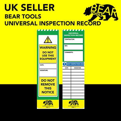 BearTOOLS Universal Inspection Holder + 2 Inserts + Marker