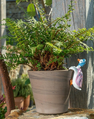 Beatrix Potter Jemima Puddle-Duck Plant Pot Hanger - L11.5 x W5 x H6.5 cm