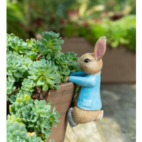 Beatrix Potter Peter Rabbit Hanging Plant Pot Hanger - L11 x W4 x H5.5 cm