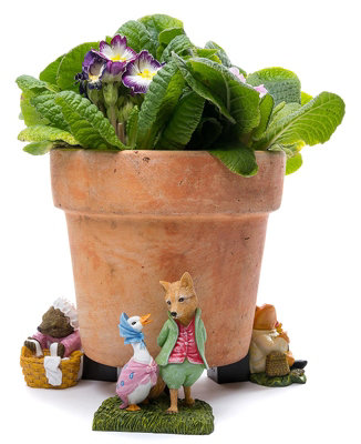 Beatrix Potter Plant Pot Feet Full Colour Set 3