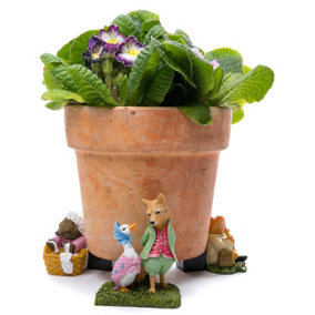 Beatrix Potter Plant Pot Feet Full Colour Set 3