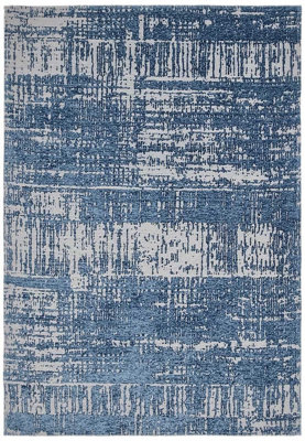 Beau Denim Blue Rug Rug 120x170cm for the