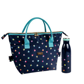 Beau & Elliot Mini Confetti Convertible Insulated Lunch Bag & 500ml S/Steel Drinks Bottle