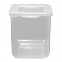 Beaufort Hinged Square Food Container Transparent (165ml)