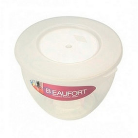 Beaufort Plastic Steamer Transparent (One Size)